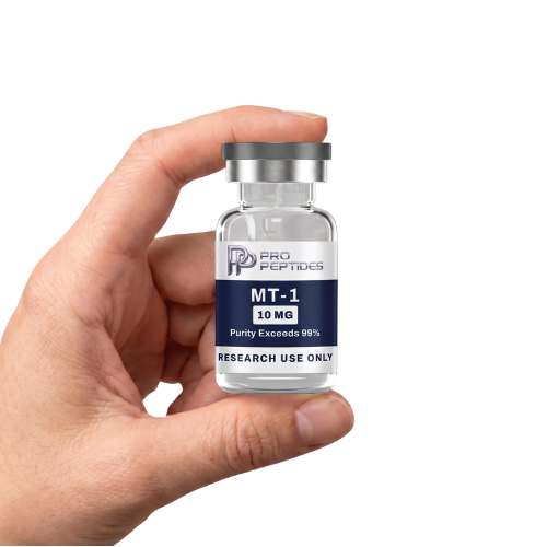 MT-1 held in hand - Pro Peptides