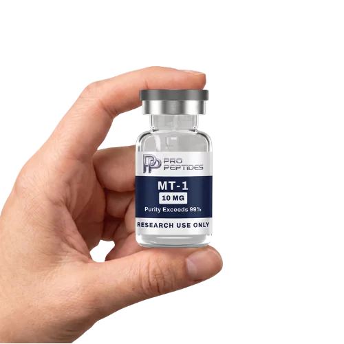 MT-1 held in hand - Pro Peptides
