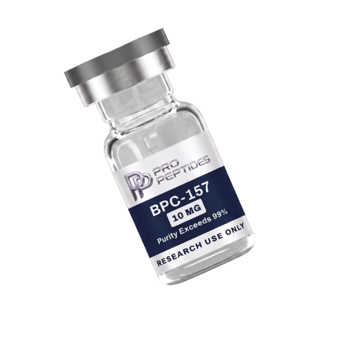 BPC-157 vial angled - Pro Peptides